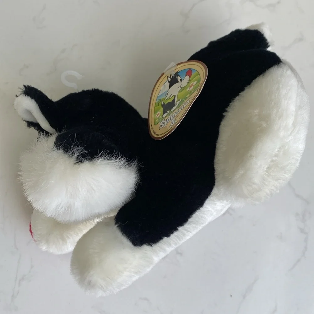 Warner brothers & Mighty Star Sylvester Junior 1988 Vintage Jr. Plush Toy - Picture 3 of 7